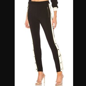 NWT Revolve x Lovers & Friends Katarina Track Pant in Black | size XXS